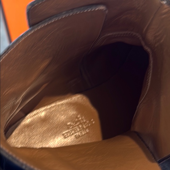 Hermes Black Ankle Boots with Strap Detail - Picture 15 of 17